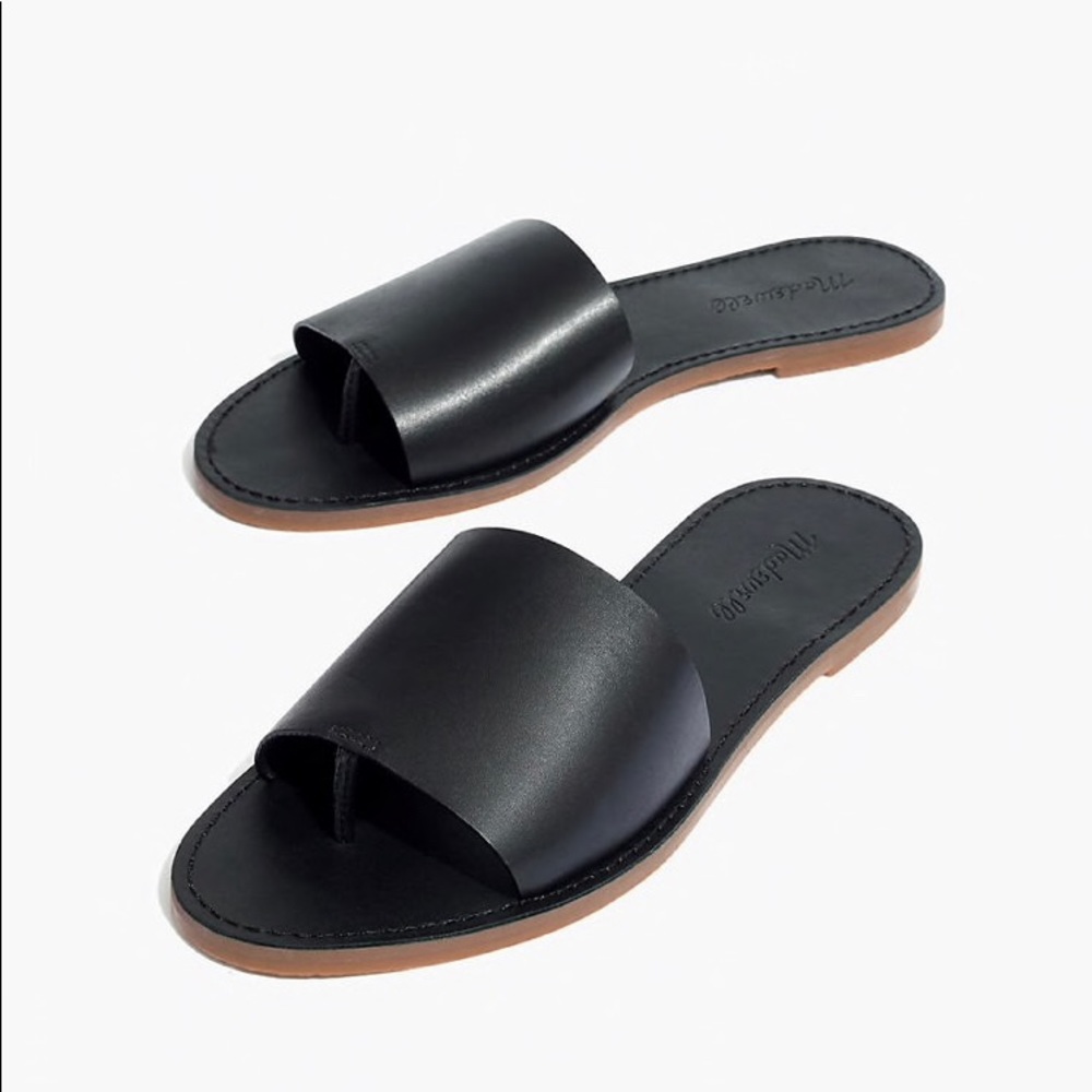 Madewell Boardwalk Post Slide Sandals 7.5